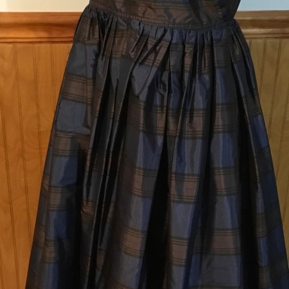 J. Crew silk plaid formal dress - Picture 9 of 11
